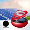 Interior Decorations Auto Car Double Ring Rotating Solar Energy Suspension Air Freshener Fragrance Dispenser A Fascinating Maglev Design