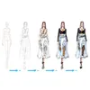 Fashion diy Design Ruler Cloth Line Drawing Apparel Prototype Human Dynamic Template For Rendering