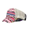 Ball Caps Print Baseball Cap Stylish Women Visor Mesh Hat Cotton Adjustable Snapback Hip Hop Trucker Streetwear