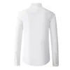 Men's Casual Shirts Minglu Cotton Men's High Quality Long Sleeve Embroidery Business Men Dress Slim Fit Party Man 4XL