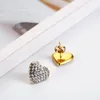 Halskette Ohrringe Set OUFEI Edelstahl Schmuck Frau Herz Böhmische Mode Accessoires Geschenke für Frauen