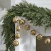 Decorazioni natalizie Campane Calendario per il conto alla rovescia Jingle sospeso 24 pezzi Regalo per la decorazione della ghirlanda del festival