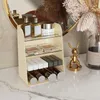 Lagringslådor mini plast kosmetisk lådan tung makeup arrangör för tillbehör