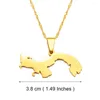 ペンダントネックレスAnniyo Panama Map for Women Girls Gold Gold Plated Panamanian Maps Jewelry＃011621