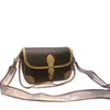 Torba crossbody vintage kwiat torby komunikatorowe żeńskie torebki torebka torebka luksusowe podwójne g torebki skórzane sprzęgło mody cross body case