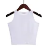 Kobiety moda moda seksowna bawełniana uprawa najlepsza bustier wielokolorowa bez rękawów PED Blusas kamizelka zbiornik Camisole 14 kolorów 221231