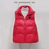 2023 Damen Westen Puffy Jacke Ärmellose Frau Jacken Designer Mantel Matte Slim Outwears Mäntel S-2XL