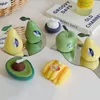 Kaarsenhouders handgemaakte fruit creatieve bananen schieten rekwisieten bruiloftjaar geschenk huisdecoratie