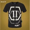 Plein Bear Trube Mens Designer Tshirts Brand одежда для одежды Swinestone Skull Men футболки Классическая хип-хоп уличная одежда