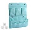 Storage Bags Living Room Home Mobile Phone Bag Oxford Fabric Wall Hanging Foldable Multi Pocket Behind The Door Double Layer Bedroom