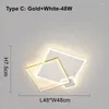 Luci a soffitto Lampada a LED MODERNA LAMPAGGIO VIVERE CAMERA DA PASSEGGIO CAMERA BLACI GOLD LIGHTRA DIMMABILE DAMPARE DECORMA