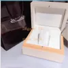Watches White Boxes Mens Ladies for Gift MASTER Rectangle 1368420 1288420 Original Wooden Box With Certificate Tote Bag244u