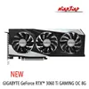 GIGABYTE GeForce RTX 3060 Ti GAMING OC 8G 1400 MHz GDDR6 ATX RTX 3060TI Unterstützung AMD Intel Desktop CPU LHR NEU