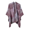 Scarves 1920s Coats For Women 2023 Split Shawl European And American Fashionable Warm Scarf Christmas Gift Double Tops Solid