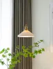 Suspension Lampes Lustre En Céramique Japonais Éclairage Pour Cuisine Salle À Manger Restaurant Bar Chevet Nordique De Luxe Led Plafonnier