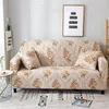 Housses de chaise motif de fleurs pastorales housse de canapé housse en polyester élastique simple/deux/trois/quatre places canapé d'installation facile