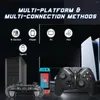  Gamecontroller Gamrombo Wireless Pro Controller für Switch/PC/PS3/Android TV PC mit Dual Vibration/Gyro Axis Multi-Plattform