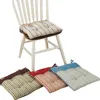 Kudde tvättbar randig kontorsstol skinkor kudd mjuk fyrkantig tjock madrass hem dekoration soffa bomullssäte s 40 cm