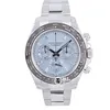 HEPS Watch Iced Blue Calan Céramique Crystal Crystal Mouvement mécanique automatique 316L ACTE