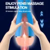 Masturbatore maschile aggiornato Vagina Real Pussy Pocket Vibrazione elettrica Massaggio Voice Interact Machine Pompino Giocattolo del sesso per uomini