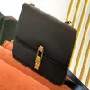 Realfine888 5A 585060 23cm Carre Satchel Smooth Calfskin Leather Shoulder Bags Come With Dust Bag Box DHL 3180