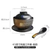 Bowls Japanese-style Ceramic Hand-painted Bowl Dessert And Stew Soup Pot With Lid Ramen Mixing Set Noodle