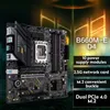 ASUS TUFゲームB660M-E D4コンピューターマザーボードサポートCPU 12700/12400FINTEL B660/LGA 1700