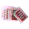 5 Pairs have curl russian lash strip D Qumei Eyelashes Extension Natural Thick False Eyelashes 3D Makeup Faux Cils