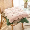 Pillow Cute Winter Padded Plush Soft Chair Office Sedentary Bu Bedroom Home Decor Embroidery Student Stool
