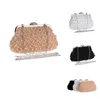 Bolsas de noite Moda feminina bolsa de miçangas bolsas de bolsa de pérolas pequenas para bolsa de bolsa de boate do casamento hash hasp hasp