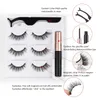 Andere gezondheidsschoonheid items magnetische wimpers natuurlijke valse wimpers 3D mink herhaald gebruik wimpers waterdichte vloeibare eyeliner met peezer make -up set 221231