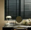 The latest black blinds modern non-punched aluminum curtains many colors to choose from support custom logo
