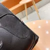 Männer Taschen Denim Rindsleder Rucksack Trio Beutel Reißverschluss Haspe weich lässig Mode Messenger Umschlag Schulranzen