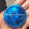 Eye Of Providence All Seeing Eye Arts and Crafts Protection Carving Totem Talisman Natural Semi Precious Gemstone Labradorite Quartz Crystal Horus Wedjat Udjat