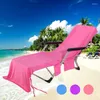 Sandalye Sun Lounger Plaj Havlusu Süper Finer Fiber Hızlı Kuru Geze Kapak Lounge Mat Soğuk Feeling Magic'i kapsar