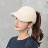 Ball Caps CNTANG 2023 Winter Women's Empty Top Hat Fashion Solid Colour Beanies Casual Cap Ladies Warm Outdoor Sports Sun Hats
