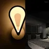 Wall Lamps Modern Simple LED Light Acrylic Material Sconce For Home Bedroom Bathroom Indoor Decorative Lamp