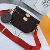 Designer-Handtaschen-Umhängetaschen Datum Code in der Mode Wallet Woman Telefontasche Drei-teilige Kombinationstasche