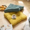 Pillow Meditation Floor Square Large Pillows Seating For Adults Tufted Corduroy Thick Living Room Tatami