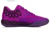 2023MB.01 AMELO BALL MB01 LO DISCO Purple Shoes for Sale Mens 여성 농구화 운동화