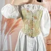 여성 셰이퍼 bustier corsets 허리 트레이너 유화 유화 스타일 흉상 신체 소녀 배가 통제 형태 배가 상자 수집 지원