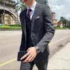 Men's Suits Men's Groom Wedding Dress Plaid Formal Suit High Quality Fashion Casual Business Three Piece