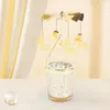 Candle Holders Holder Tea Light Taper Mood Rotating Candlestick Stand For Fireplace Decor Event Favor Gift