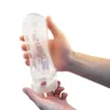 Мужская мастурбаторская чашка мягкая киска секс -игрушки Прозрачные влагалища для взрослого выносливости. Продукты вакуумное карман