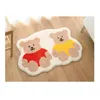 Carpets Bear Carpet Bedroom Living Room Ins Wind Sofa Cute Girls Korean Home Bedside Floor Mat