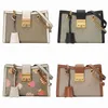 Unisex-Designer-Umhängetasche, Damen-Kettenhandtasche, Vorhängeschloss-Stil, 4 Farben, luxuriös, zum Einkaufen, Umhängetaschen, Tragetaschen, Geldbörse mit Box-Verpackungshülle