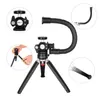 Tripods Mini Tripod Multi-Function Desktop With 360 Rotation Ballhead For Smartphone Ring Light Live Broadcast