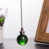 Decorative Figurines Crystal Style Designer Bathroom Toilet Pull Chain Cord Handle For Light Switch Ceiling Fan Pendant Home Ornaments