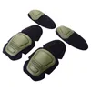 Knee Pads 4Pcs/set Sportswear Frog Suit Sports Safety Outdoor Tactical Military Elbow Equipment