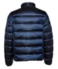 Veste en duvet pour homme Veste matelassée en coton Couleur unie Bleu Blanc Duvet de canard Loisirs Outwear